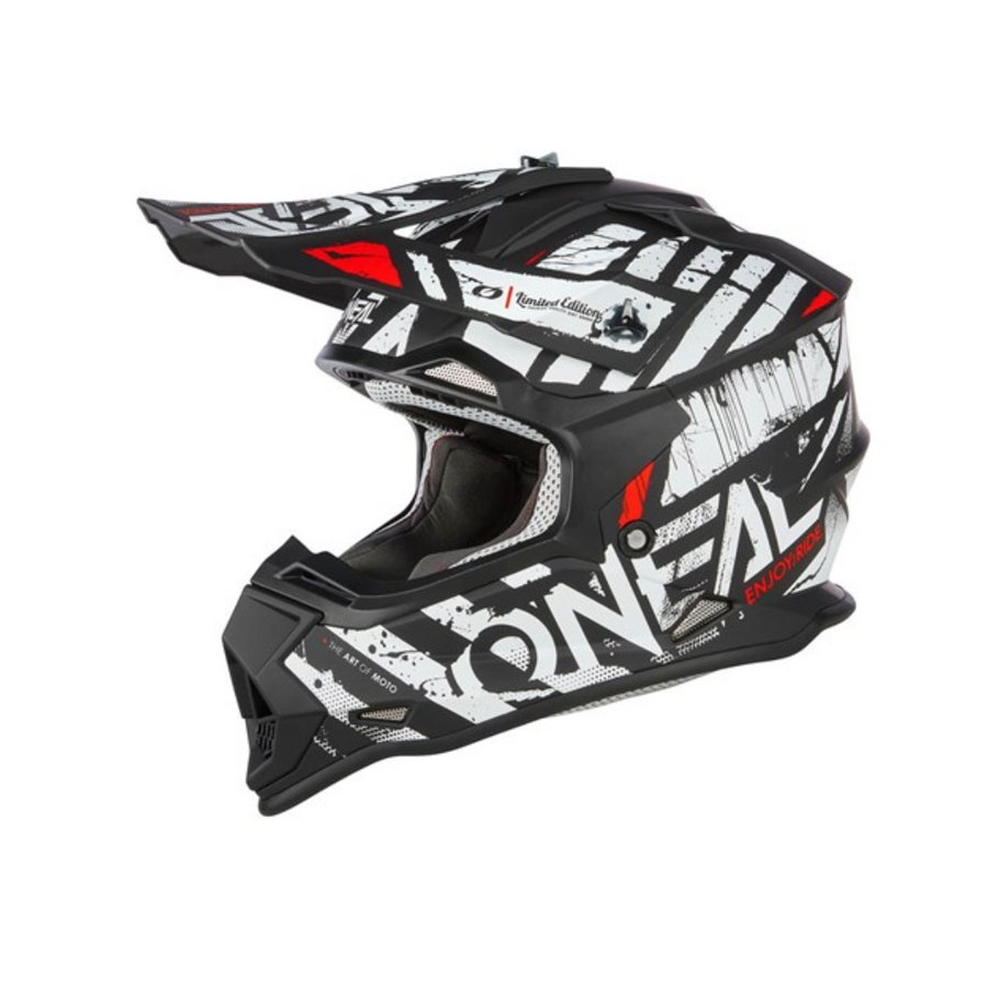 O'NEAL 2SRS Youth Glitch Helmet | Black / White