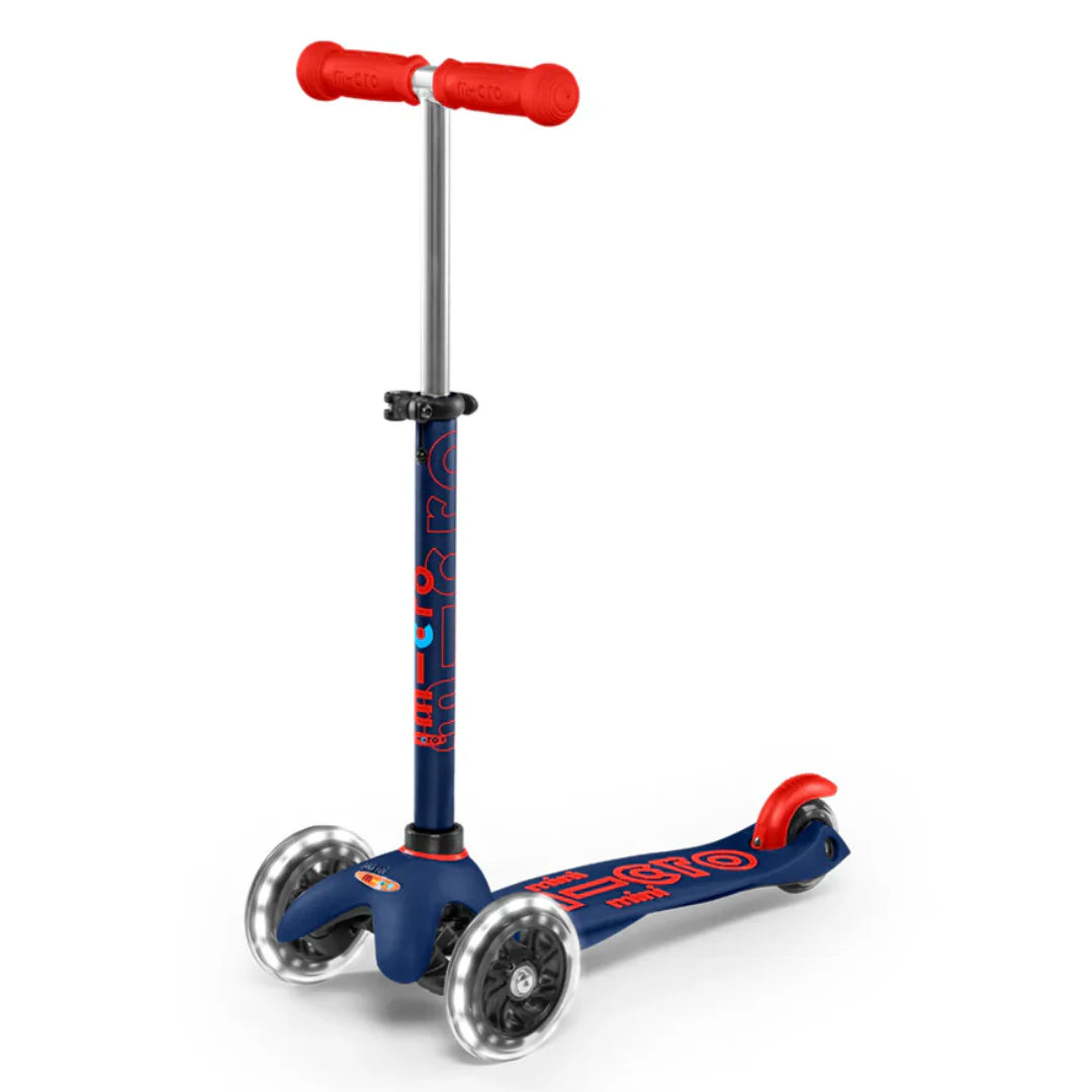 Micro Mini Deluxe 3 Wheel Scooter with LED Lights