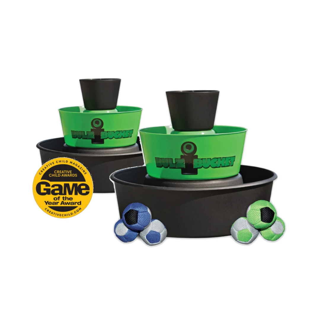 BULZiBUCKET - Next Generation Cornhole, Indoor/Outdoor, Land and Pool