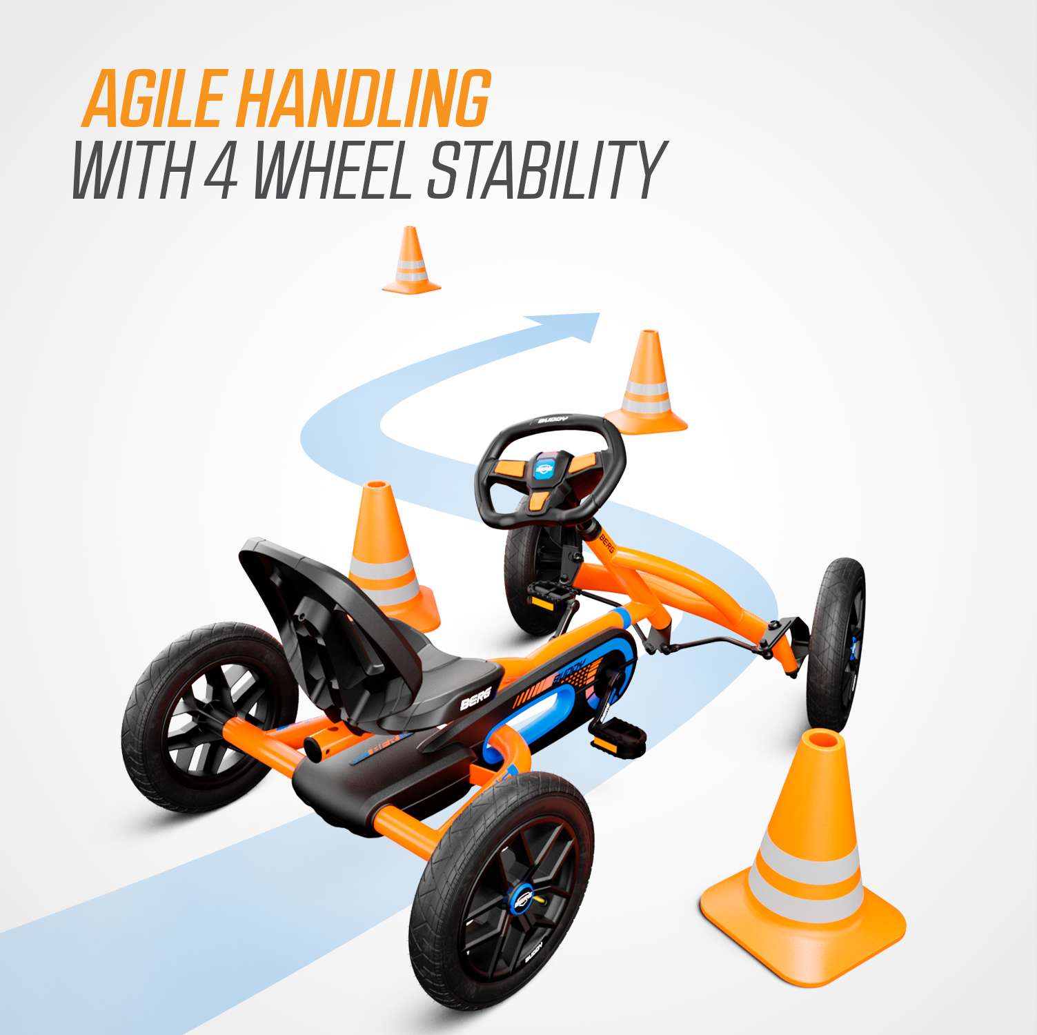 BERG Buddy B-Orange 2.0 Pedal Go-Kart