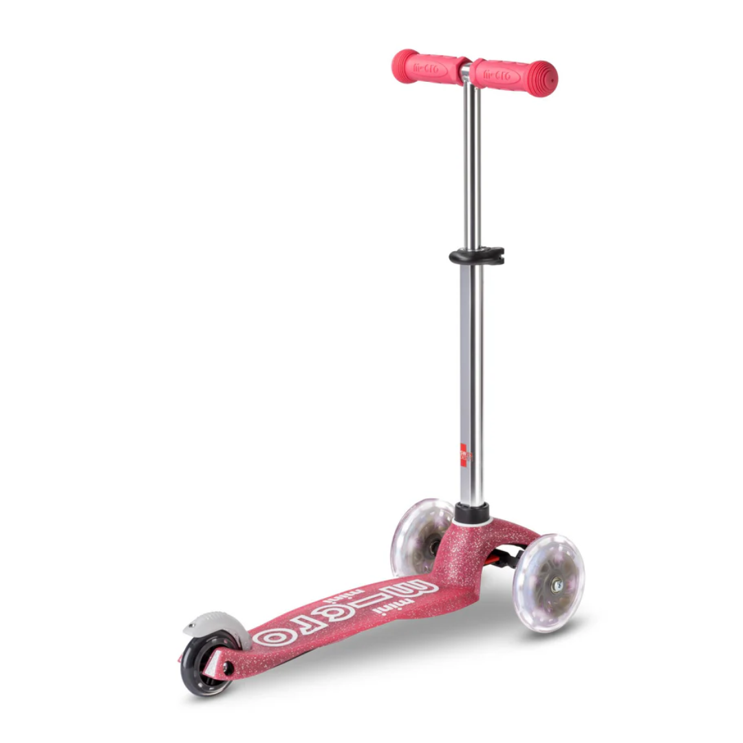 Micro Mini Deluxe Glitter LED 3 Wheel Scooter