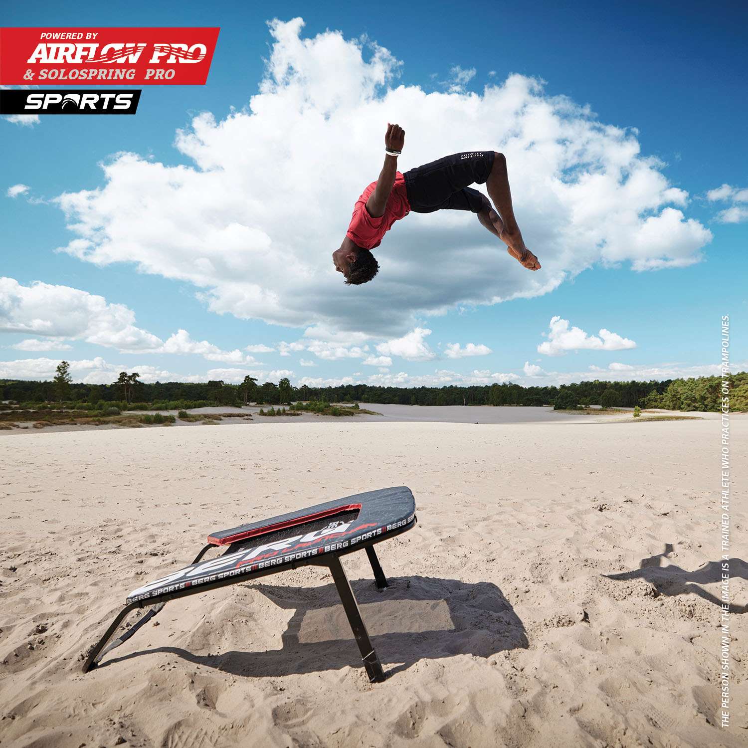 BERG Pro Launcher Trampoline