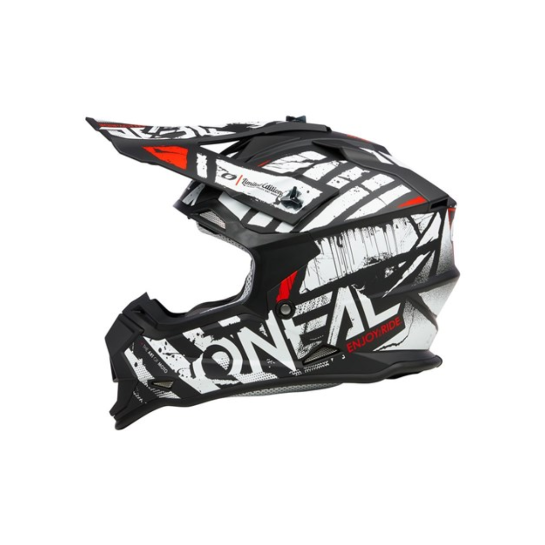 O'NEAL 2SRS Youth Glitch Helmet | Black / White