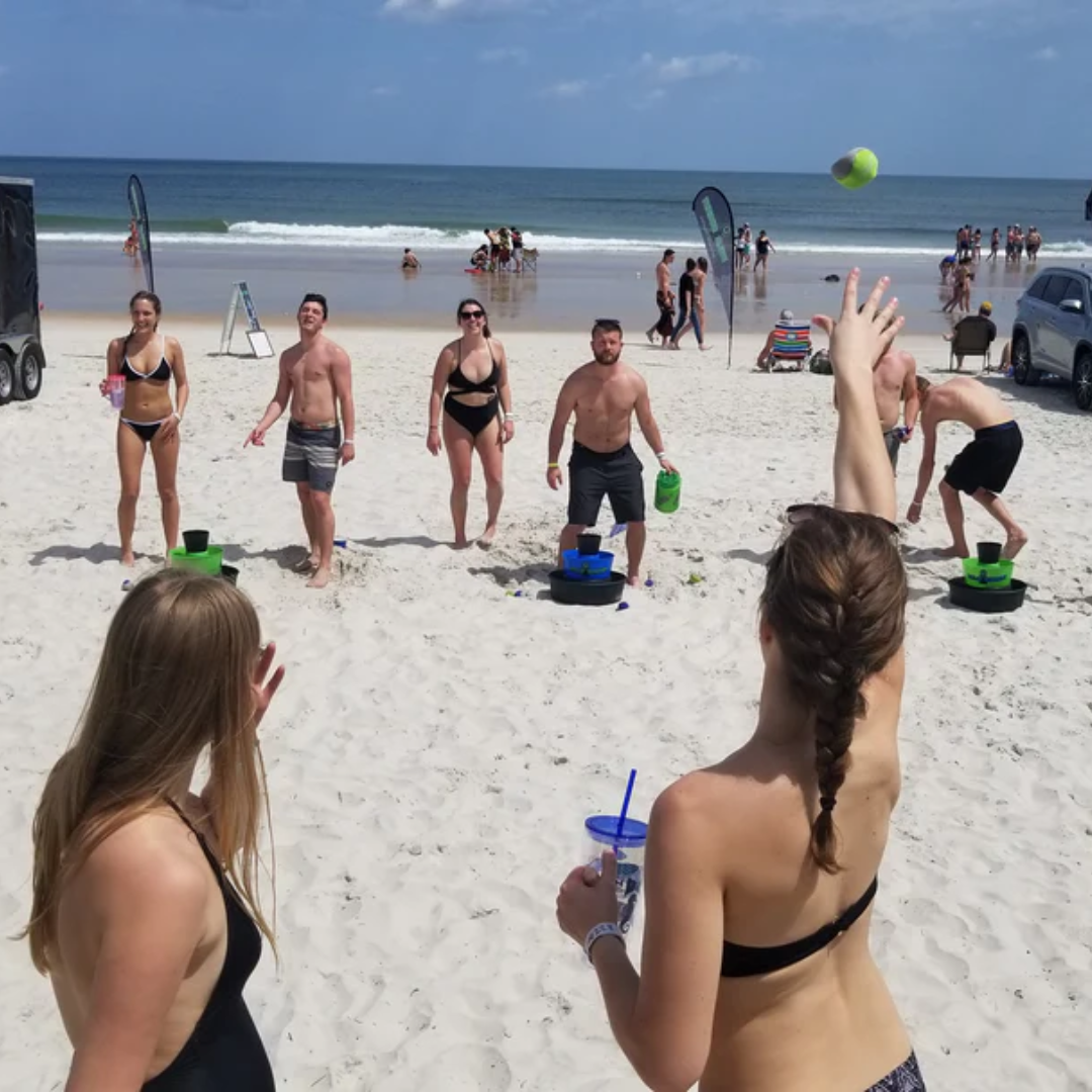 BULZiBUCKET - Next Generation Cornhole, Indoor/Outdoor, Land and Pool