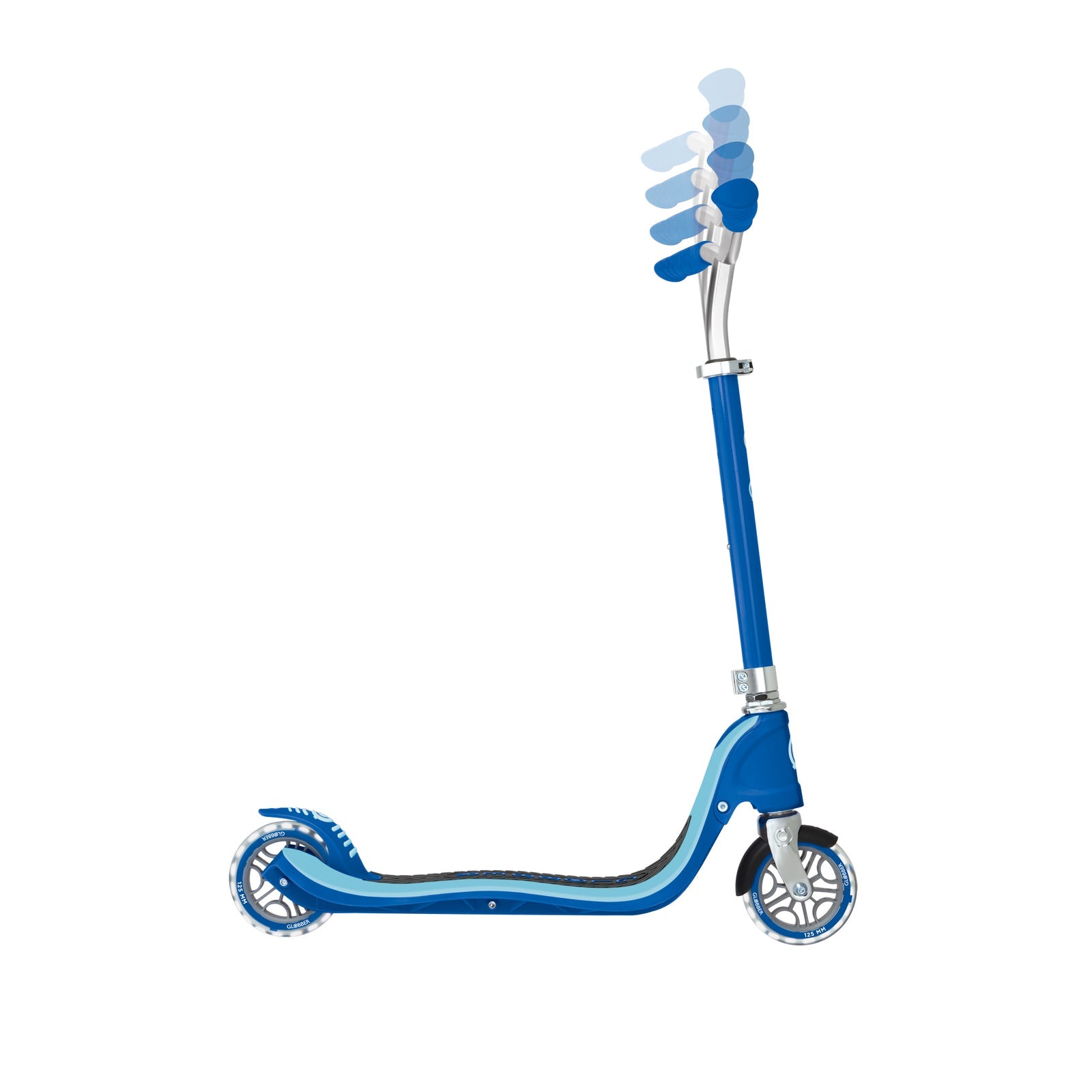 Globber FLOW 125 With Light Up Wheels Kids Scooter