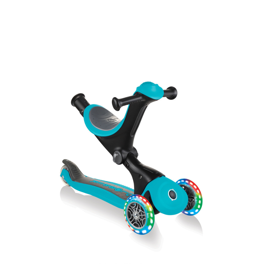 Globber GO UP Deluxe With Light Up Wheels Toddler Scooter