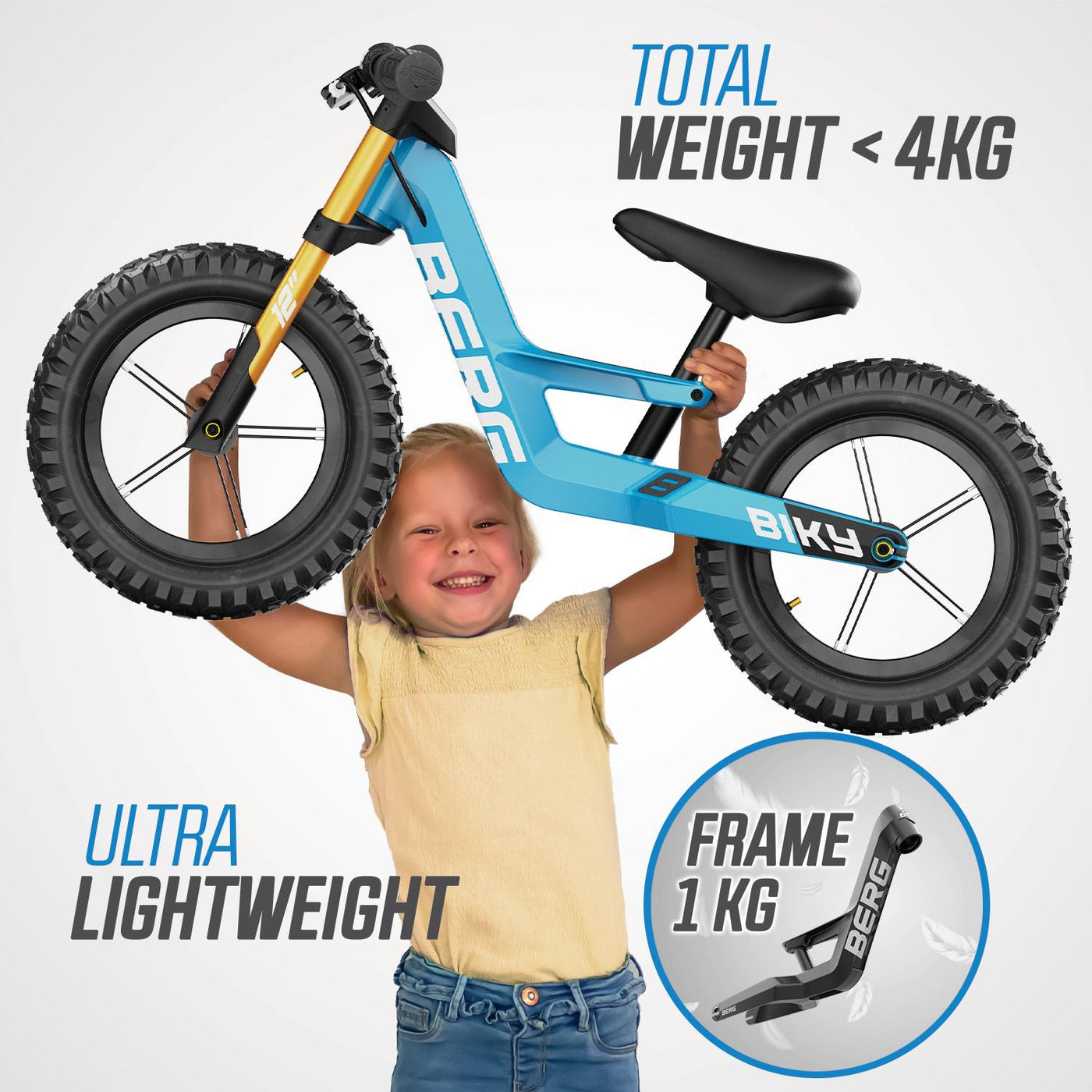 BERG Biky Cross Balance Bike w/ Handbrake [PRE ORDER]