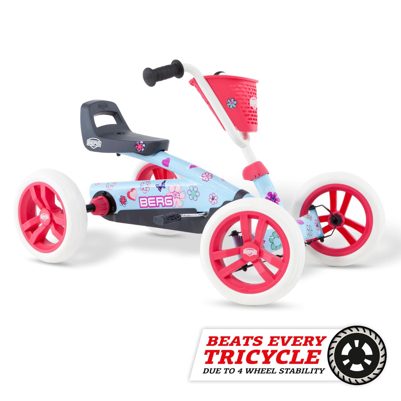 BERG Buzzy Bloom Pedal Go-Kart