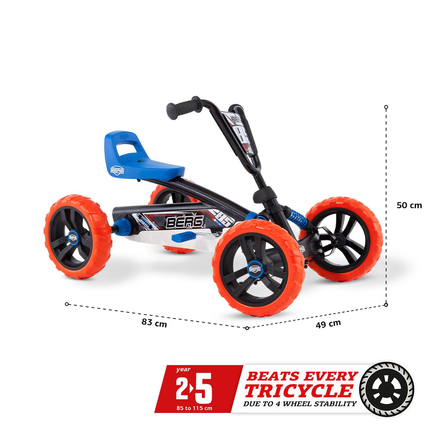 BERG Buzzy Nitro Pedal Go-Kart