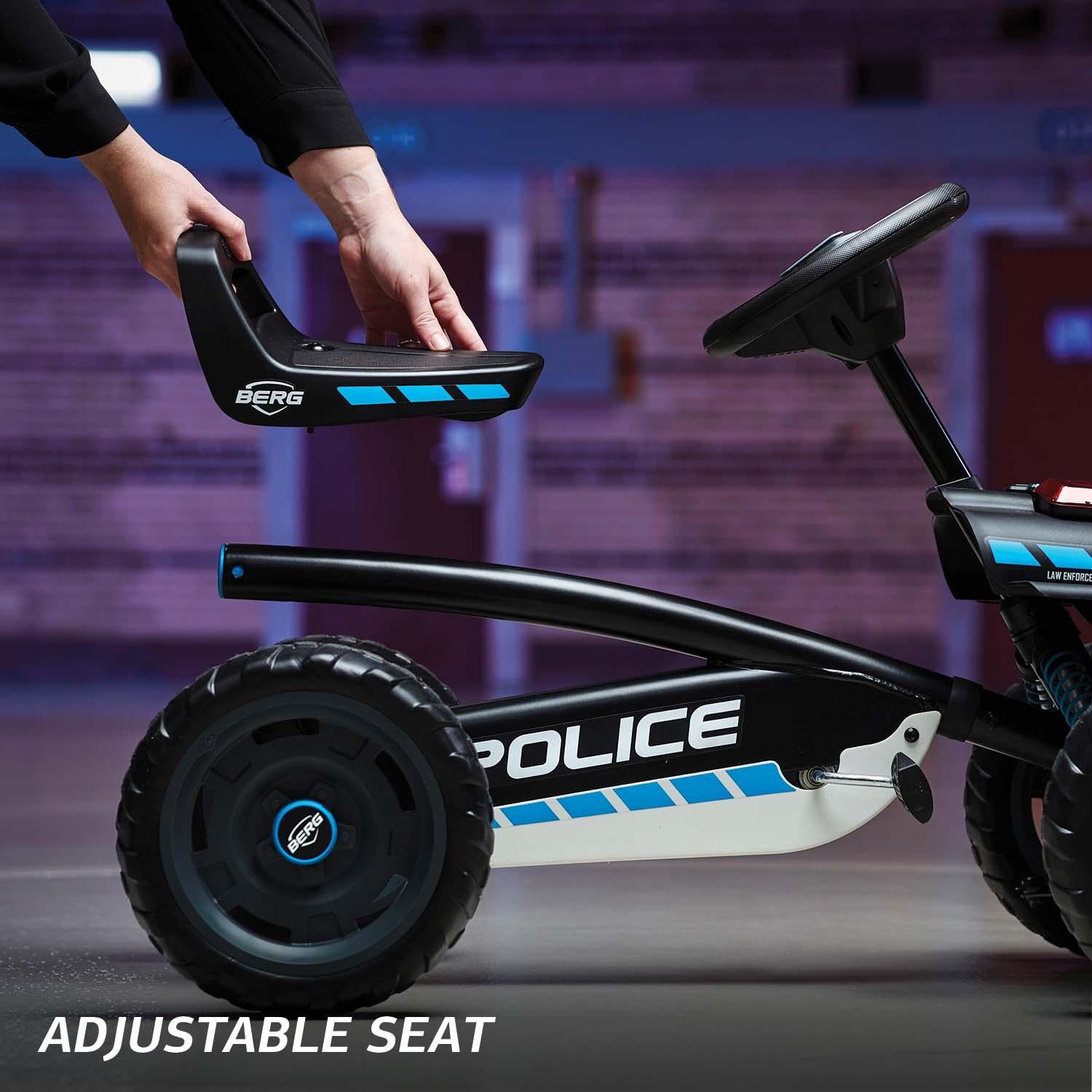 BERG Buzzy Police Pedal Go-Kart