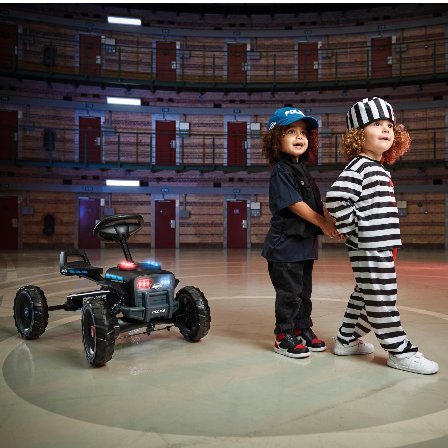 BERG Buzzy Police Pedal Go-Kart