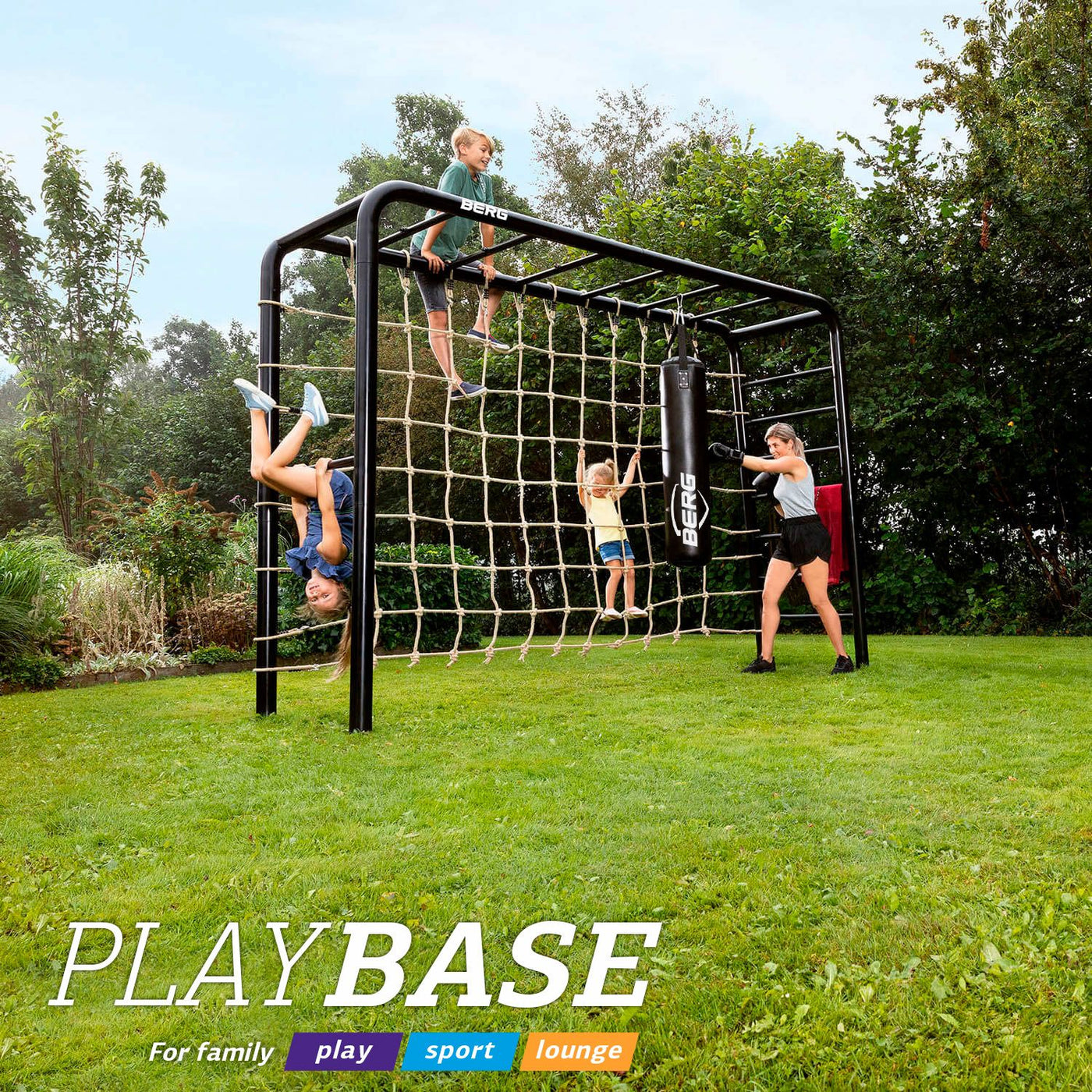 BERG Playbase Climbing Net