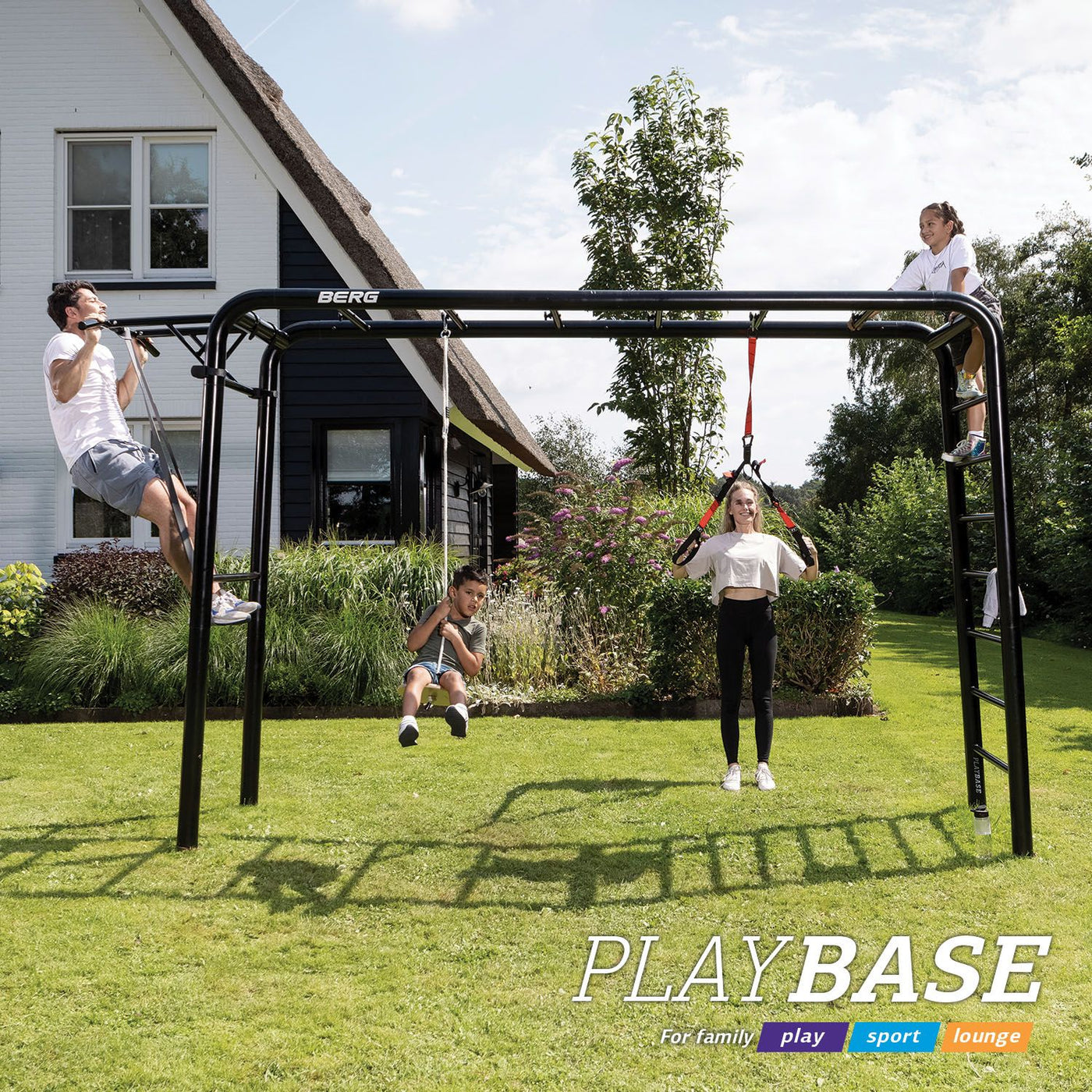 BERG Playbase Wooden Disc Swing