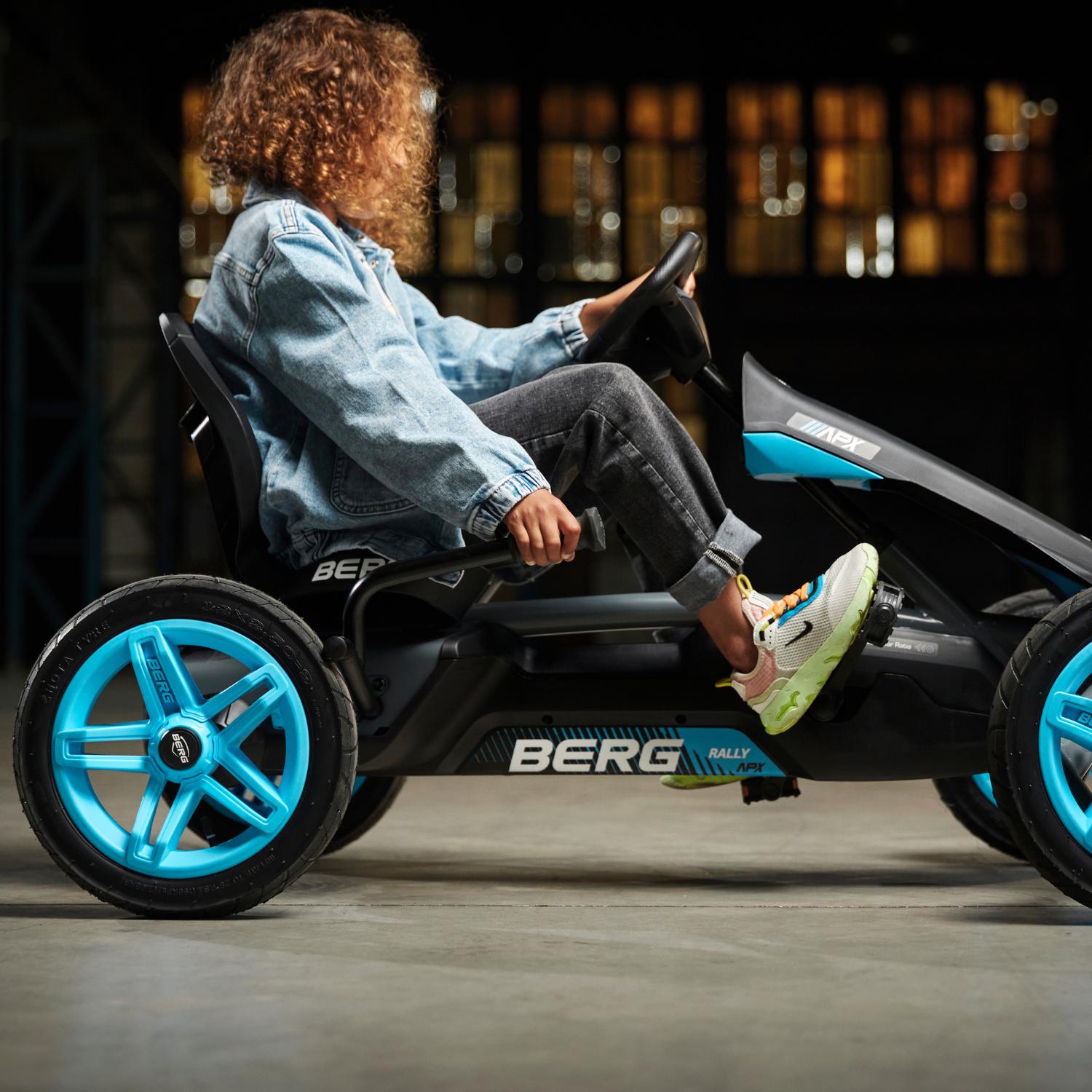 BERG Rally APX Blue Pedal Go-Kart