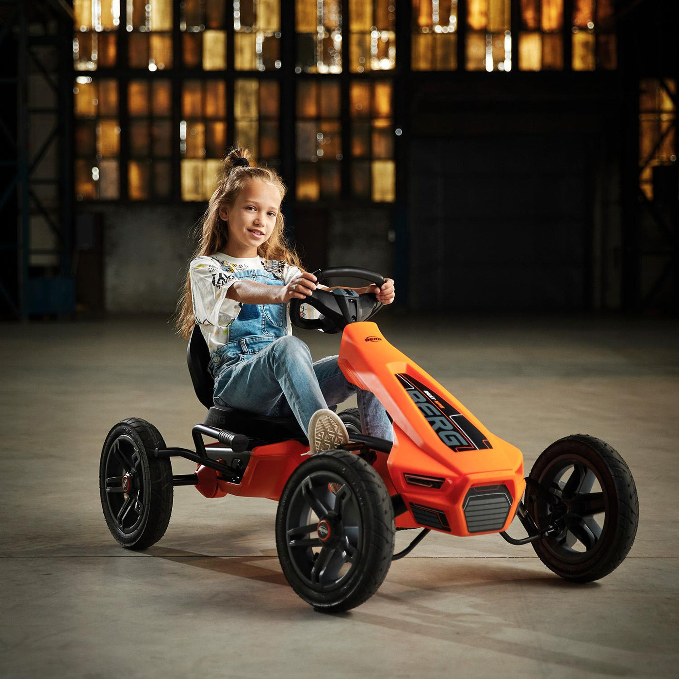 BERG Rally NRG Orange Pedal Go-Kart