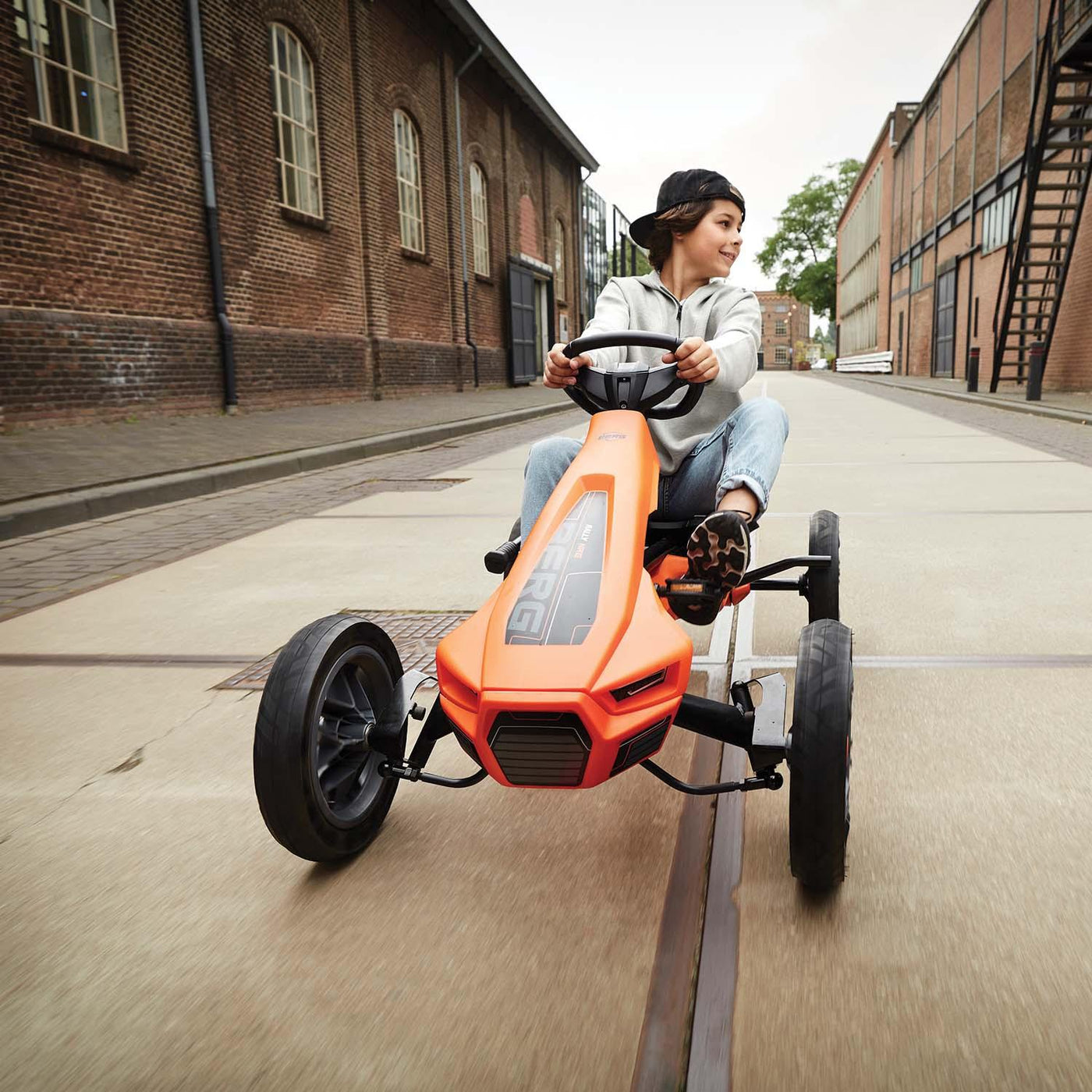 BERG Rally NRG Orange Pedal Go-Kart