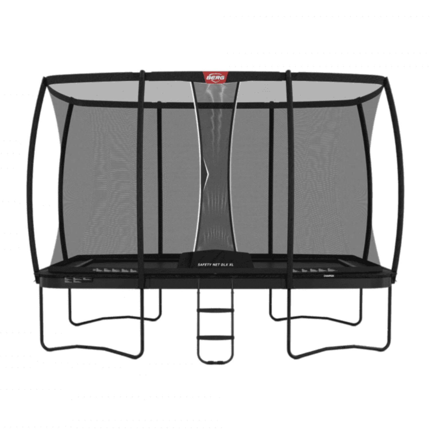 BERG Ultimate Champion Regular 410 Grey + Safety Net DLX Trampoline