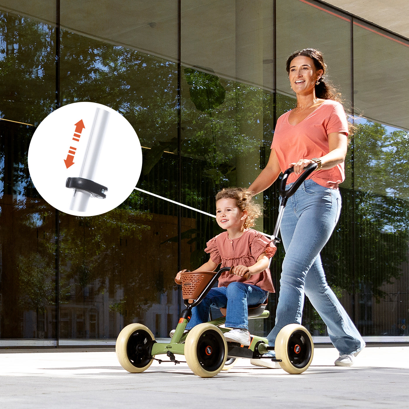 BERG Buzzy Retro 2-in-1 Pedal Go-Kart