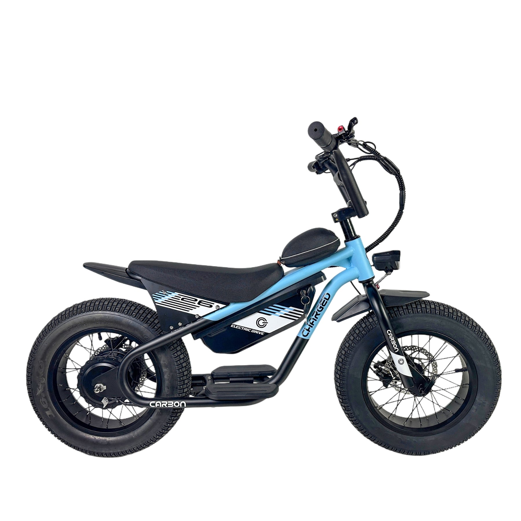 Carbon Charged 2026 Model Kids Electric Bike
