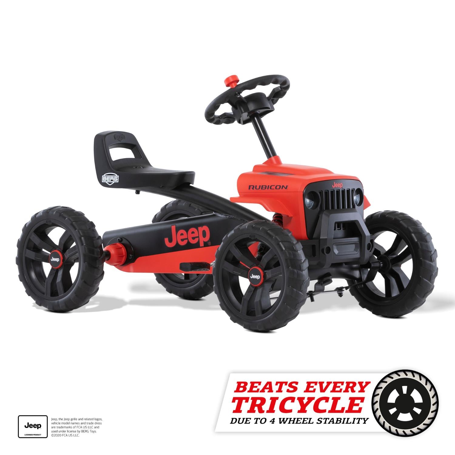 BERG Jeep Buzzy Rubicon Pedal Go-Kart [PRE-ORDER]