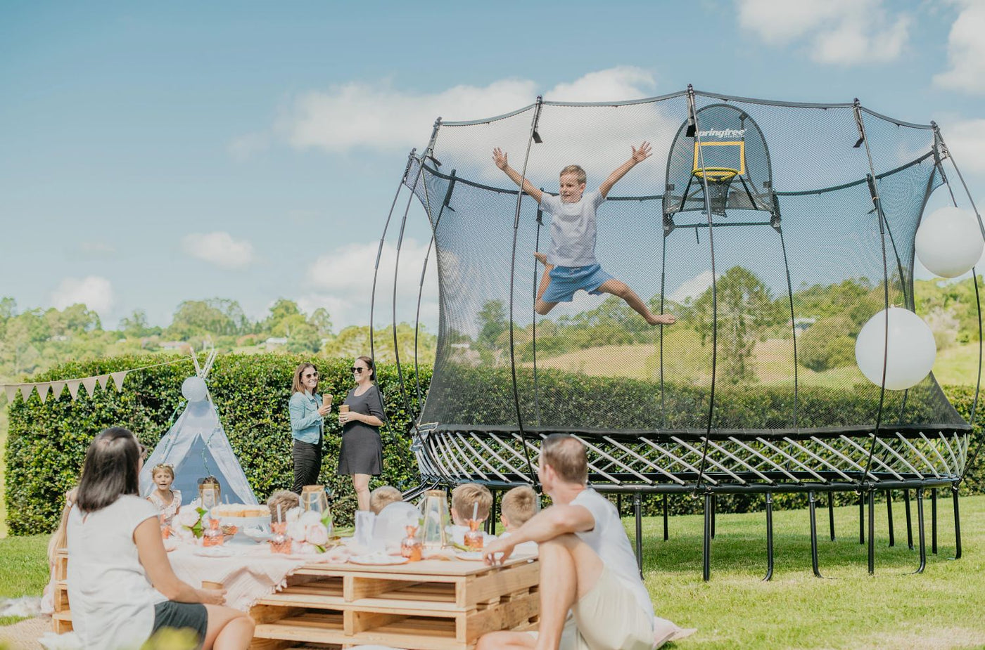 Springfree Large Square Trampoline