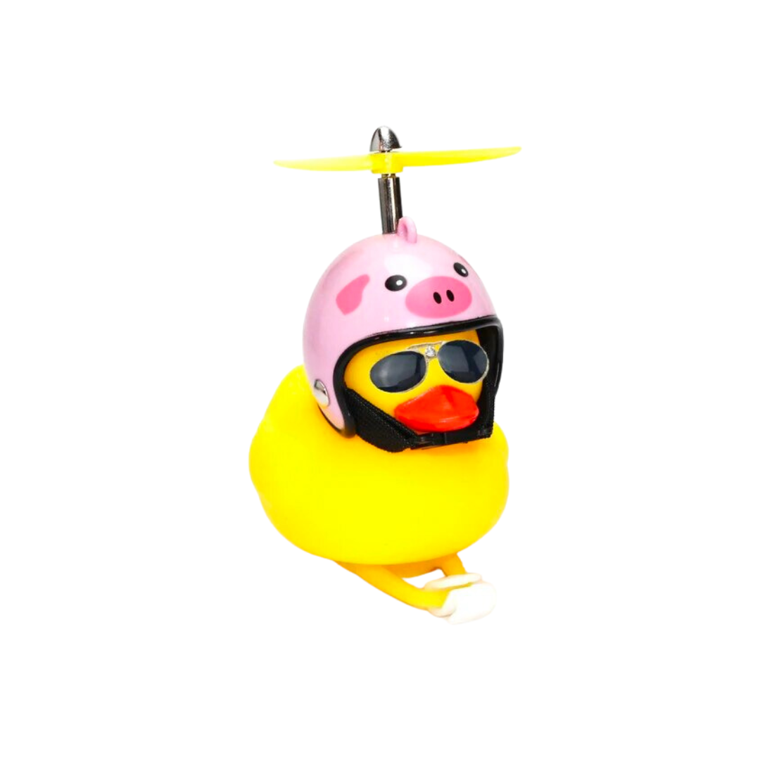 Rubber Duck Bike Bell Light