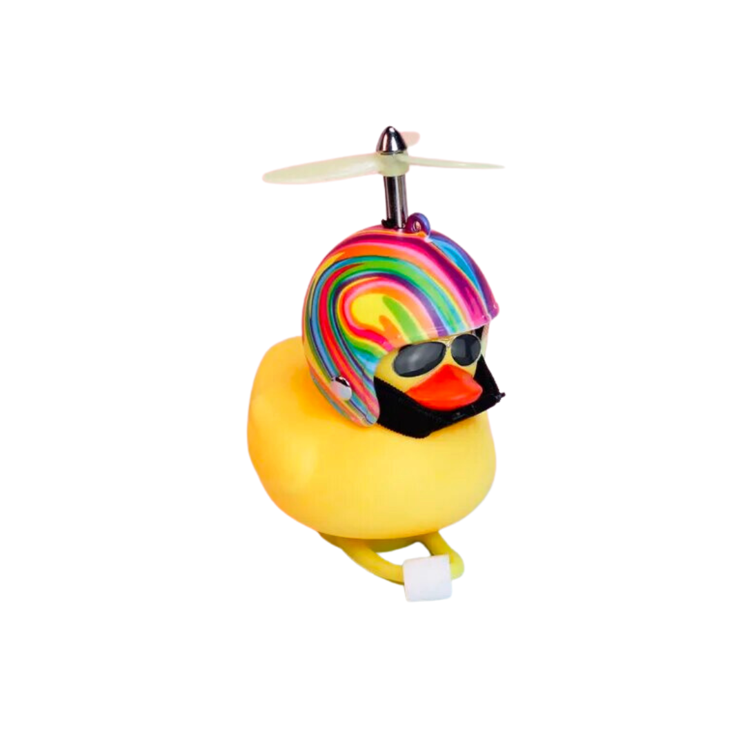 Rubber Duck Bike Bell Light