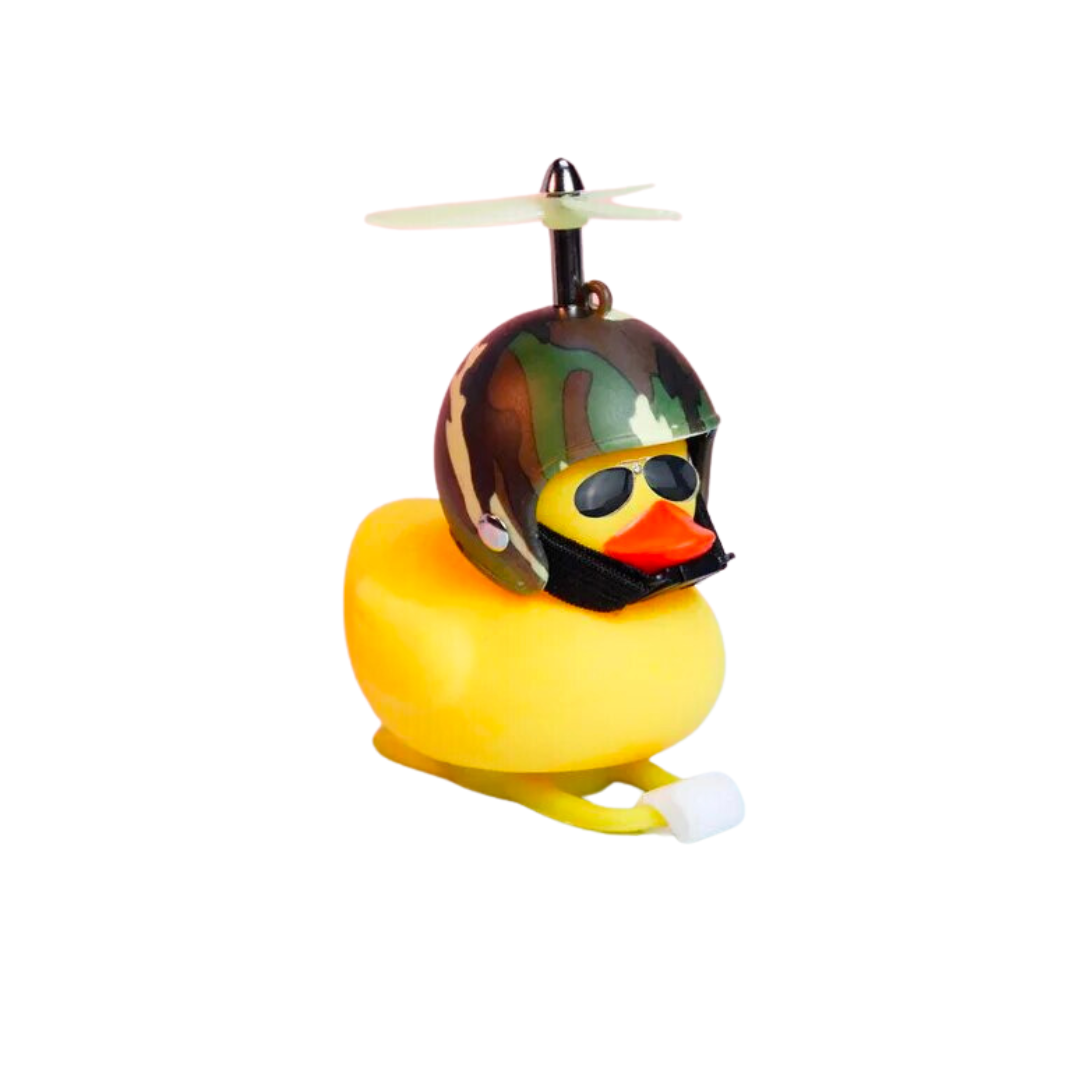 Rubber Duck Bike Bell Light