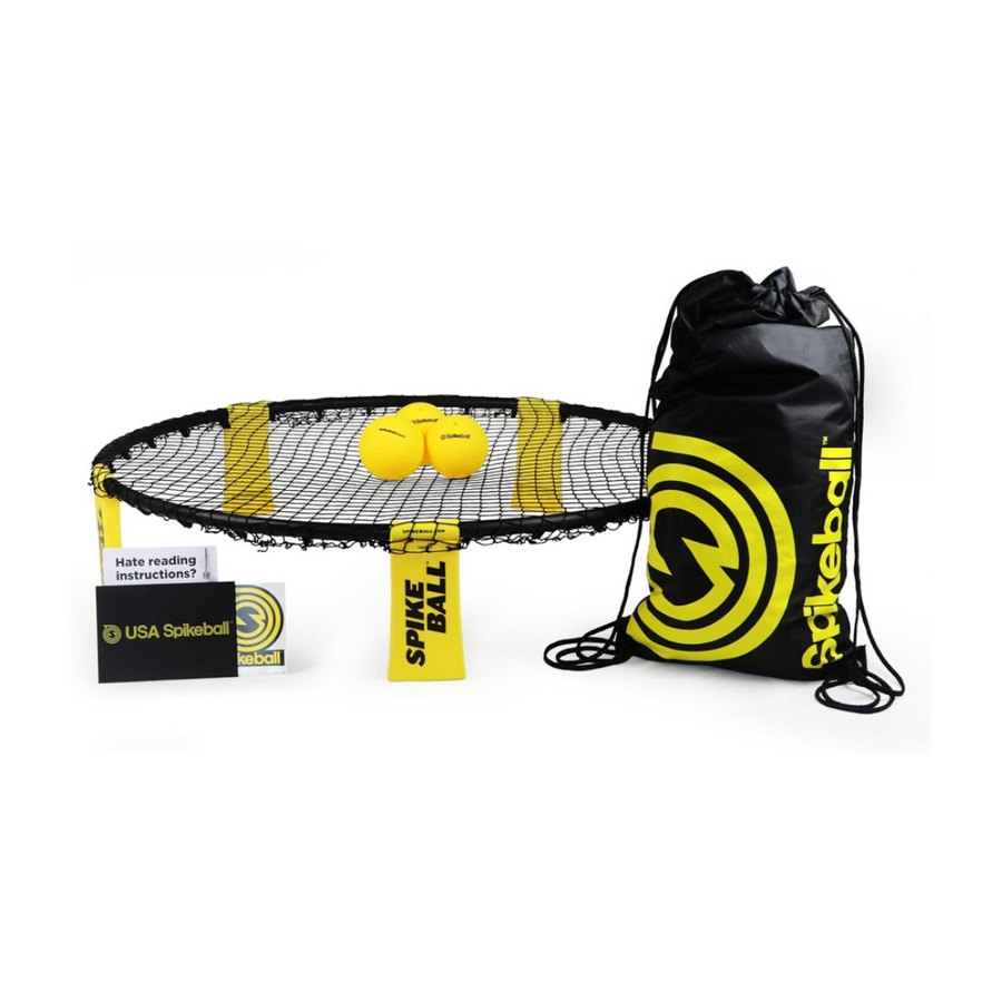 Spikeball Standard 3 Ball Kit Game for the Backyard Beach Park Indoors