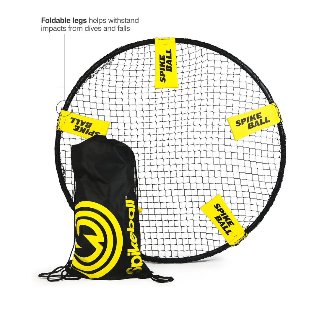 Spikeball Standard 3 Ball Kit Game for the Backyard Beach Park Indoors