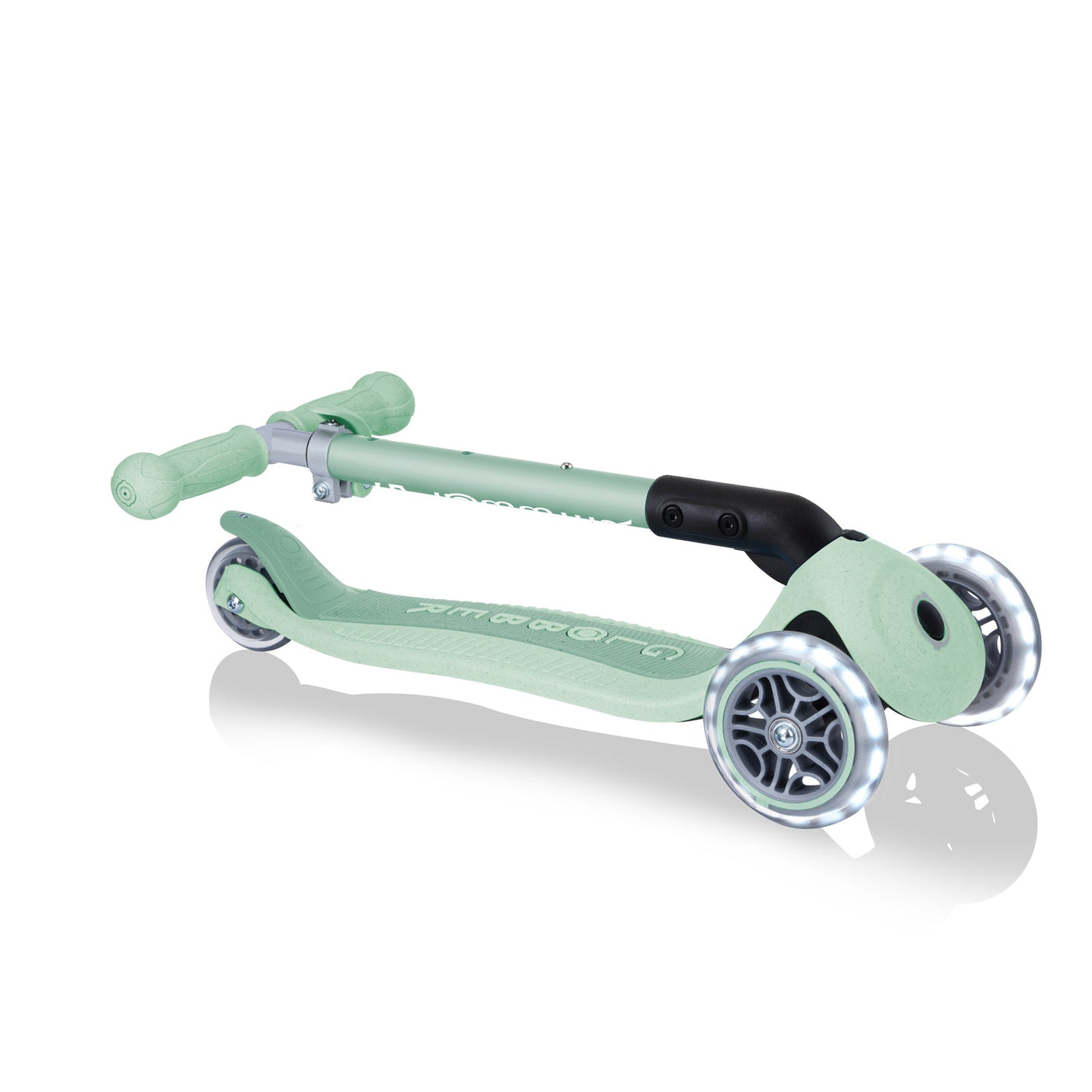 Globber Junior Foldable Lights Ecologic Kids Scooter