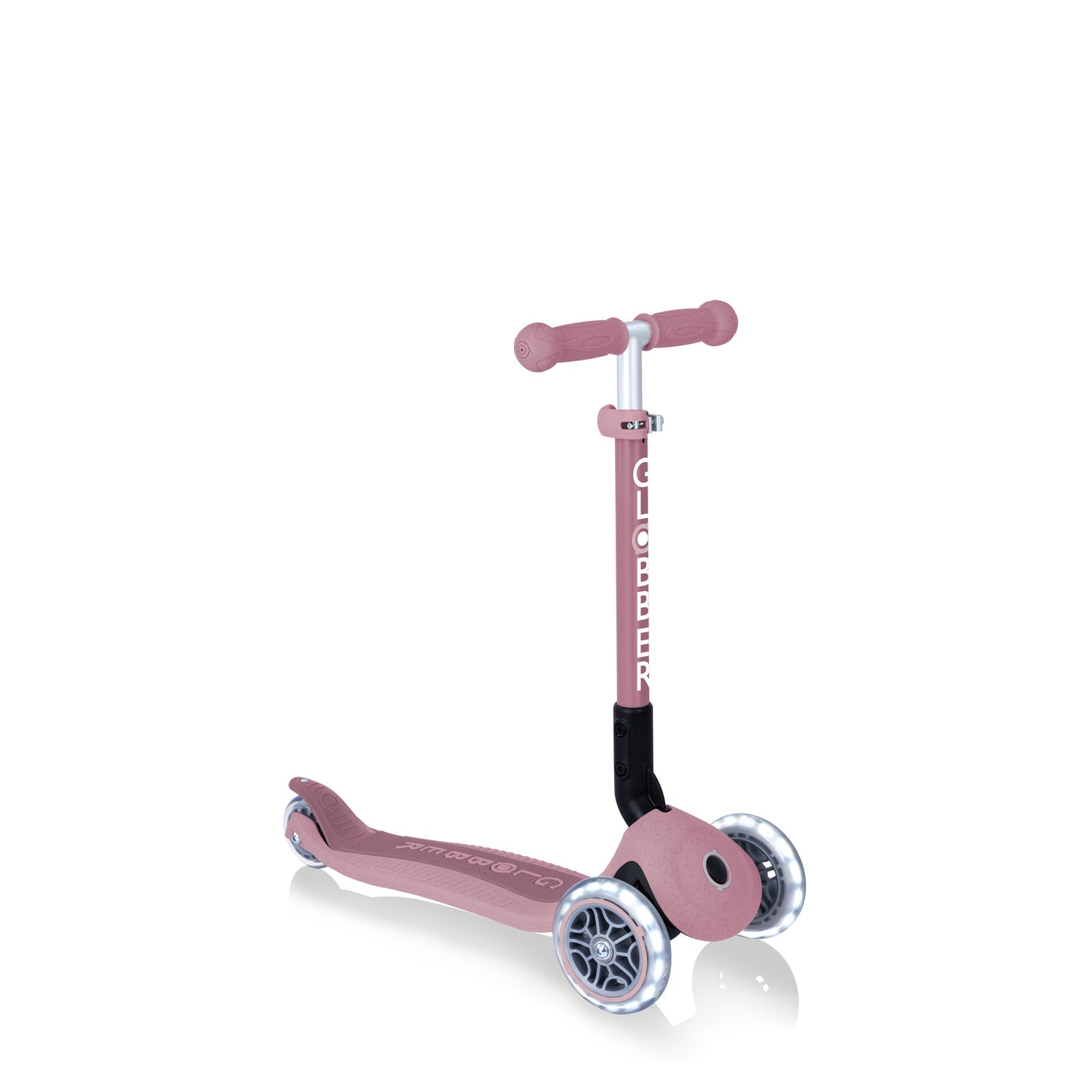 Globber Junior Foldable Lights Ecologic Kids Scooter