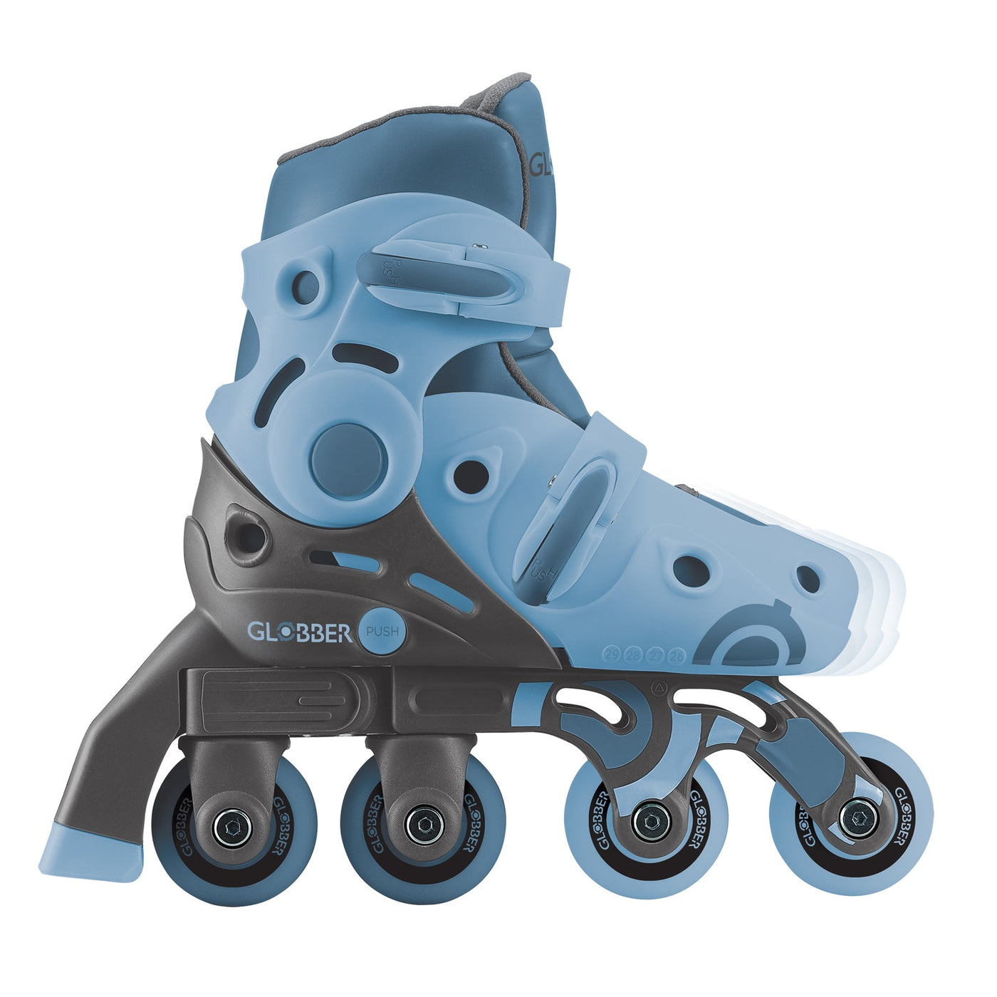 Globber Learning Inline Skates 2in1 for Toddlers