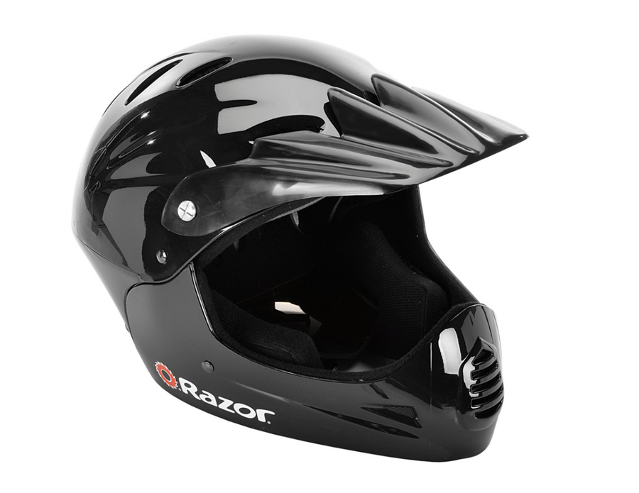 Free Razor Full Face Helmet - Gloss Black