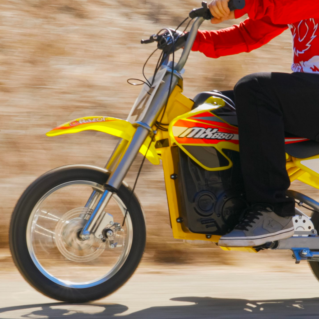 Razor 650 electric dirt bike deals